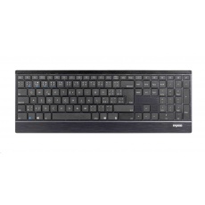 RAPOO klávesnice E9500M Multi-mode Wireless Ultra-slim Keyboard Black RAPOO klávesnice E9500M Multi-mode Wireless Ultra-slim Keyboard Black