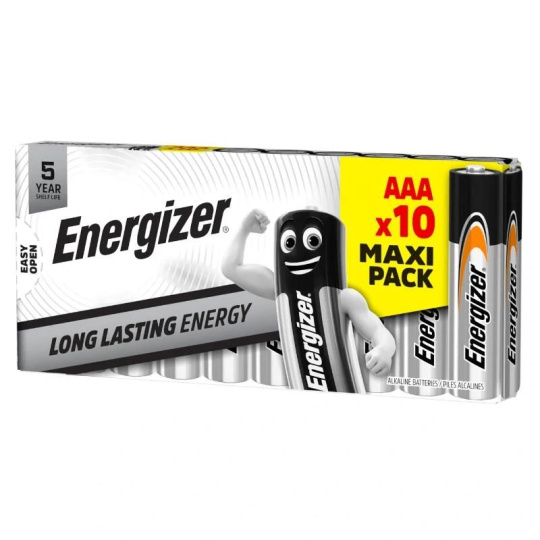 Energizer LR03/10 Everyday AAA family 10pack Alkalické Energizer LR03/10 Everyday AAA family 10pack Alkalické