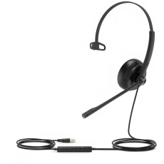 Yealink UH34 Mono náhlavní souprava na jedno ucho s USB konektorem Yealink UH34 Mono náhlavní souprava na jedno ucho s USB konektorem