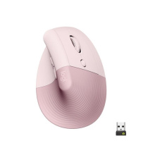 Logitech Lift Vertical Ergonomic Mouse for Business, Pink Logitech Lift Vertical Ergonomic Mouse for Business, Pink