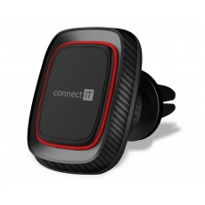 CONNECT IT InCarz 4Strong360 CARBON univerzální magnetický držák do auta, 4 magnety, červený CONNECT IT InCarz 4Strong360 CARBON univerzální magnetický držák do auta, 4 magnety, červený