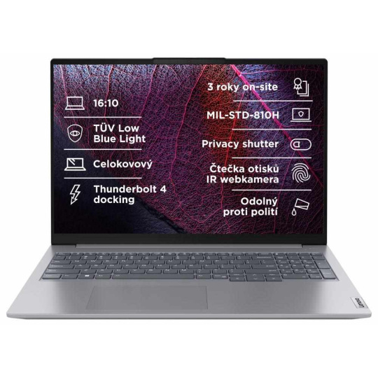 LENOVO NTB ThinkBook 16 G7 - Ultra5 125U,16" WUXGA,16GB,512SSD,FHD+IRcam,W11H