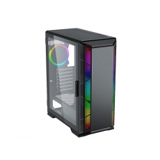 EUROCASE skříň MLG Space, middle tower, 2xUSB3.0, bez zdroje, průhledná bočnice EUROCASE skříň MLG Space, middle tower, 2xUSB3.0, bez zdroje, průhledná bočnice
