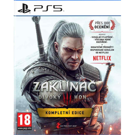 PS5 hra Zaklínač 3 Divoký Hon - kompletní edice