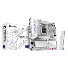 GIGABYTE MB Sc LGA1851 B860M AORUS ELITE WIFI6E ICE, Intel B860, 4xDDR5, 1xThunderbolt, 1xDP, 1xHDMI, WiFi, mATX GIGABYTE MB Sc LGA1851 B860M AORUS ELITE WIFI6E ICE, Intel B860, 4xDDR5, 1xThunderbolt, 1xDP, 1xHDMI, WiFi, mATX