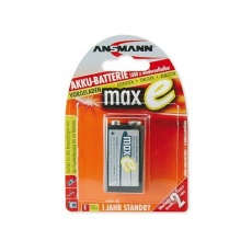 Baterie - Ansmann maxE 9V-E block NiMH 9V 200mAh Baterie - Ansmann maxE 9V-E block NiMH 9V 200mAh