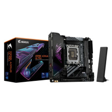 GIGABYTE MB Sc LGA1851 Z890I AORUS ULTRA, Intel Z890, 4xDDR5, 1xDP, 1xHDMI, 1xThunderbolt, WiFi, mITX GIGABYTE MB Sc LGA1851 Z890I AORUS ULTRA, Intel Z890, 4xDDR5, 1xDP, 1xHDMI, 1xThunderbolt, WiFi, mITX