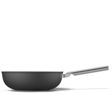 Smeg CKFW3001BLM wok pánev, nepřilnavý povrch, 50's Style, 30 cm, černá Smeg CKFW3001BLM wok pánev, nepřilnavý povrch, 50's Style, 30 cm, černá