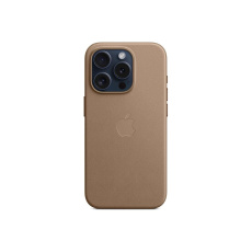 APPLE iPhone 15 Pro FineWoven Case with MagSafe - Taupe APPLE iPhone 15 Pro FineWoven Case with MagSafe - Taupe
