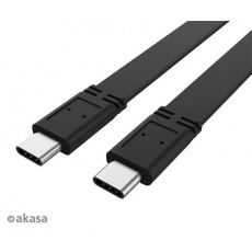 AKASA kabel USB-C na USB-C, 20G, 46W PD, 4K@60Hz, 1m AKASA kabel USB-C na USB-C, 20G, 46W PD, 4K@60Hz, 1m