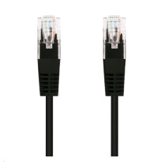 C-TECH kabel patchcord Cat5e, UTP, černý, 0,25m C-TECH kabel patchcord Cat5e, UTP, černý, 0,25m
