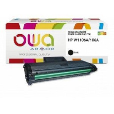 OWA Armor toner pro HP LJ MFP 135 1000 st. černá kom.s W1106A OWA Armor toner pro HP LJ MFP 135 1000 st. černá kom.s W1106A