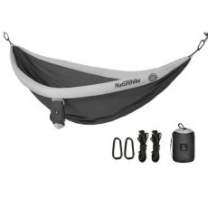 Naturehike hamaka DC-C09 pro 2 osoby s nafukovacími lemy 850g - tmavě šedá Naturehike hamaka DC-C09 pro 2 osoby s nafukovacími lemy 850g - tmavě šedá