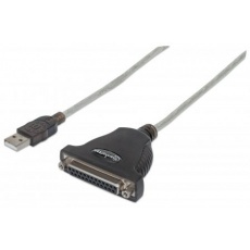 MANHATTAN Kabel / převodník USB - paralelní port 1,8m (USB AM / DB25F, IEEE1284) MANHATTAN Kabel / převodník USB - paralelní port 1,8m (USB AM / DB25F, IEEE1284)