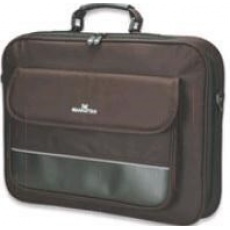 MANHATTAN taška pro notebooky, Empire, do 17", vystužená, polyester, černá/black MANHATTAN taška pro notebooky, Empire, do 17", vystužená, polyester, černá/black