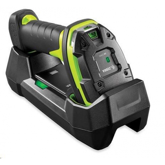 Zebra průmyslová čtečka DS3678-ER 2D odolná GREEN, vibrace FORKLIFT CRADLE USB TRICKLE CHARGE KIT