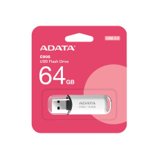ADATA Flash Disk 64GB C906, USB 2.0, bílá ADATA Flash Disk 64GB C906, USB 2.0, bílá
