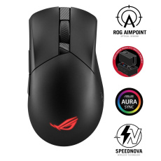 ASUS myš P711 Gladius III AimPoint, Bezdrátová, 2.4GHz, BT 5.1, černá ASUS myš P711 Gladius III AimPoint, Bezdrátová, 2.4GHz, BT 5.1, černá