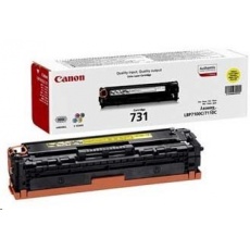 Canon TONER CRG-731Y žlutá pro i-SENSYS LBP7100Cn, LBP7110Cw, MF623Cn, MF628Cw, MF8230Cn, MF8280Cw (1 500 str.) Canon TONER CRG-731Y žlutá pro i-SENSYS LBP7100Cn, LBP7110Cw, MF623Cn, MF628Cw, MF8230Cn, MF8280Cw (1 500 str.)