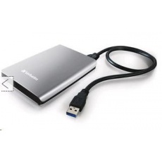 VERBATIM Externí HDD 1TB Store 'n' Go USB 3.0 , stříbrný VERBATIM Externí HDD 1TB Store 'n' Go USB 3.0 , stříbrný