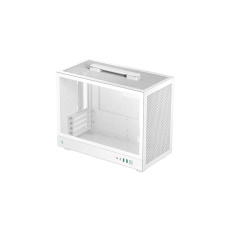 DEEPCOOL Case CH160 PLUS WH, mATX, Průhledná bočnice, bílá DEEPCOOL Case CH160 PLUS WH, mATX, Průhledná bočnice, bílá