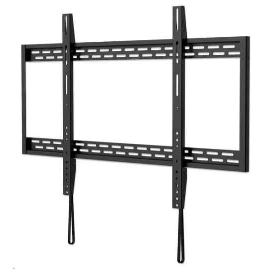 MANHATTAN nástěnný držák TV (60" to 100"), Heavy-Duty Low-Profile Large-Screen TV Wall Mount, pevný, tenký design, černá