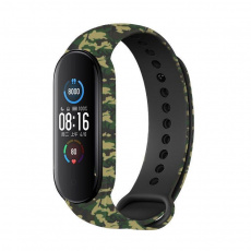 Rhinotech řemínek pro Xiaomi Mi Band 6 maskáčová zeleno-černá Rhinotech řemínek pro Xiaomi Mi Band 6 maskáčová zeleno-černá