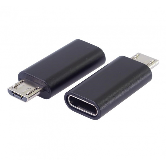 PremiumCord adapter USB-C konektor female - USB 2.0 Micro-B/male