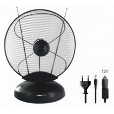 EVOLVEO Xany 4, 230/12V, aktivní pokojová anténa FM/DAB+/DVB-T2, filtr LTE,4G,5G EVOLVEO Xany 4, 230/12V, aktivní pokojová anténa FM/DAB+/DVB-T2, filtr LTE,4G,5G