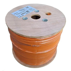 UTP kabel LEXI-Net Cat5E, drát, LS0H (B2ca s1a,d0,a1), oranžový, 500m, cívka UTP kabel LEXI-Net Cat5E, drát, LS0H (B2ca s1a,d0,a1), oranžový, 500m, cívka