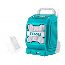 Total TJRLI2001 rádio AKU, 20V Li-ion, 2000mAh, industrial Total TJRLI2001 rádio AKU, 20V Li-ion, 2000mAh, industrial
