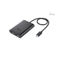 i-tec USB-C Dual 4K/60Hz (single 8K/30Hz) DP Video Adapter i-tec USB-C Dual 4K/60Hz (single 8K/30Hz) DP Video Adapter