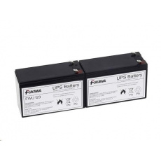 Baterie - FUKAWA FWU-123 sada baterií za APCRBC123 (12V/7Ah, 2ks) Baterie - FUKAWA FWU-123 sada baterií za APCRBC123 (12V/7Ah, 2ks)