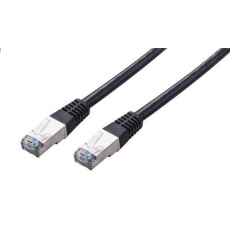 C-TECH kabel patchcord Cat5e, FTP, černý, 0,5m C-TECH kabel patchcord Cat5e, FTP, černý, 0,5m