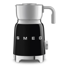 Smeg MFF11BLEU napěňovač mléka, 500 W, 600 ml / 2,5 šálku, horká čokoláda / mléko, lehká pěna, černý