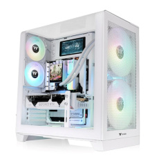 THERMAL TAKE Case View 390 Air, ATX, Průhledná bočnice, 2x 120mm Fan, bílá THERMAL TAKE Case View 390 Air, ATX, Průhledná bočnice, 2x 120mm Fan, bílá