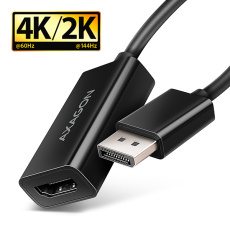 AXAGON RVD-HI20N, DisplayPort -> HDMI 2.0b redukce / adaptér, 4K/60Hz AXAGON RVD-HI20N, DisplayPort -> HDMI 2.0b redukce / adaptér, 4K/60Hz