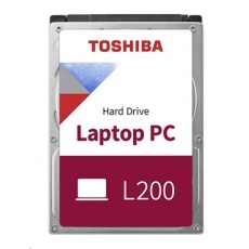 TOSHIBA HDD L200 Mobile (CMR) 500GB, SATA III, 5400 rpm, 8MB cache, 2,5", 7mm, BULK