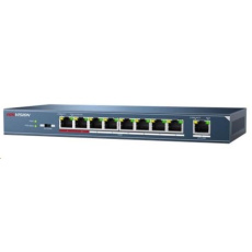 HIKVISION DS-3E0109P-E/M(B), 9x 10/100Mbit, 8x 802.3at PoE typ A 30W HIKVISION DS-3E0109P-E/M(B), 9x 10/100Mbit, 8x 802.3at PoE typ A 30W