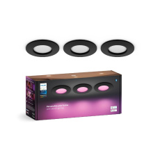 PHILIPS Hue bodové světlo WACA Slim S, 1000lm, 8,3W, černá - MULTIPACK 3ks PHILIPS Hue bodové světlo WACA Slim S, 1000lm, 8,3W, černá - MULTIPACK 3ks
