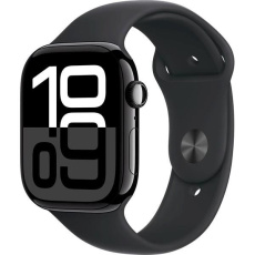 Apple Watch Series 10 GPS + Cellular 46mm Jet Black Aluminium Case with Black Sport Band - S/M Apple Watch Series 10 GPS + Cellular 46mm Jet Black Aluminium Case with Black Sport Band - S/M