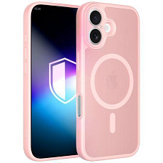 3mk ochranný kryt Misty MagCase Pink pro Apple iPhone 17 3mk ochranný kryt Misty MagCase Pink pro Apple iPhone 17