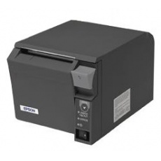 EPSON TM-T70II pokladní tiskárna, USB + serial, černá, řezačka, se zdrojem EPSON TM-T70II pokladní tiskárna, USB + serial, černá, řezačka, se zdrojem