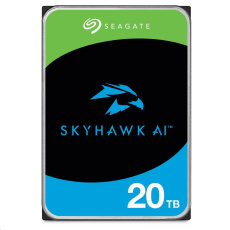 SEAGATE HDD SKYHAWK AI - 20TB SATAIII, 256MB cache with R/V sensor SEAGATE HDD SKYHAWK AI - 20TB SATAIII, 256MB cache with R/V sensor