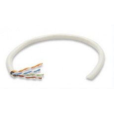 Poškozený obal - Intellinet UTP kabel, Cat6, drát 305m, 23AWG, materiál CCA, šedý, bazar