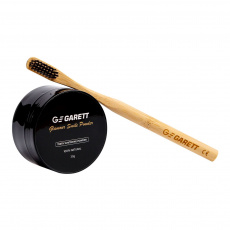 Garett Beauty Smile Powder + Bambusový kartáček Garett Beauty Smile Garett Beauty Smile Powder + Bambusový kartáček Garett Beauty Smile