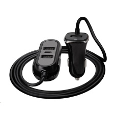 TRACER nabíječka do auta 12-24V Multicharge 3xUSB 7,2A + PD 18W TRACER nabíječka do auta 12-24V Multicharge 3xUSB 7,2A + PD 18W