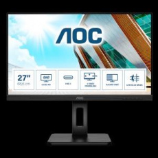 AOC MT IPS LCD WLED 27" Q27P2CA - IPS panel, 2560x1440, 2xHDMI, DP, USB-C, USB 3.2, repro, pivot AOC MT IPS LCD WLED 27" Q27P2CA - IPS panel, 2560x1440, 2xHDMI, DP, USB-C, USB 3.2, repro, pivot