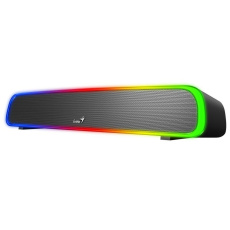 GENIUS reproduktory USB SoundBar 200BT/ Bluetooth/ 3,5" jack/ 4W/ RGB/ černá GENIUS reproduktory USB SoundBar 200BT/ Bluetooth/ 3,5" jack/ 4W/ RGB/ černá