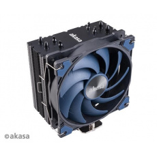 AKASA chladič CPU Alucia H4, Heatpipes, Black fins AKASA chladič CPU Alucia H4, Heatpipes, Black fins